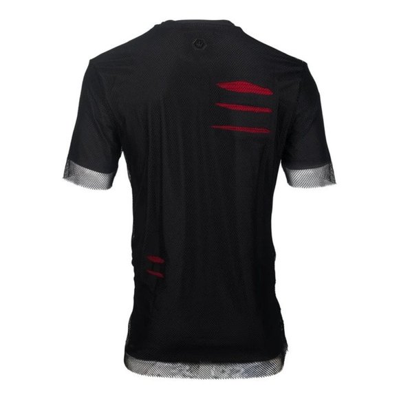 WORTHY RIPPED NET TEE - WHITE - Picture 6 of 6